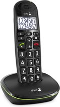 Doro PhoneEasy 110, Téléphone DECT, Haut-parleur, 100 entrées, Identification de l'appelant, Noir