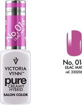 VICTORIA VYNN™ Gel Nagellak - Gel Polish - Pure Creamy Hybrid  - 8 ml - Lilac May  - 016 - Aubergine