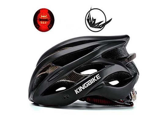 MTB helm met verlichting | E-bike | Racefiets Fietshelm met verlichting >>  ingebouwd... | bol.com