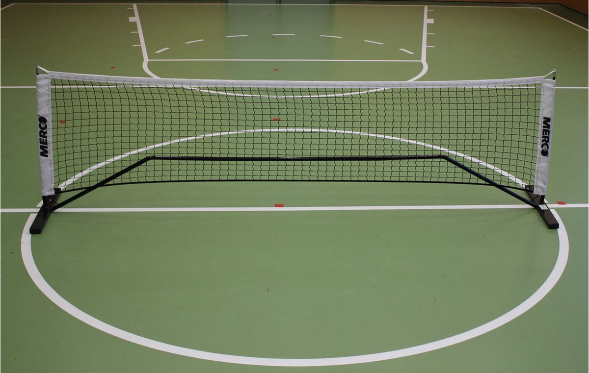 Merco - Tennis- Filet de Badminton - Mini tennis - 3 mètres pour le  badminton et 6... | bol.com