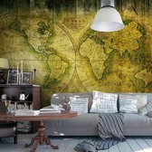 Fotobehang -  Reis door een oude wereld, premium print vliesbehang