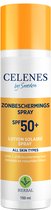 Celenes by Sweden Organic Zonnespray SPF50 - Zonnebescherming - Alle Huidtypen - 150ml