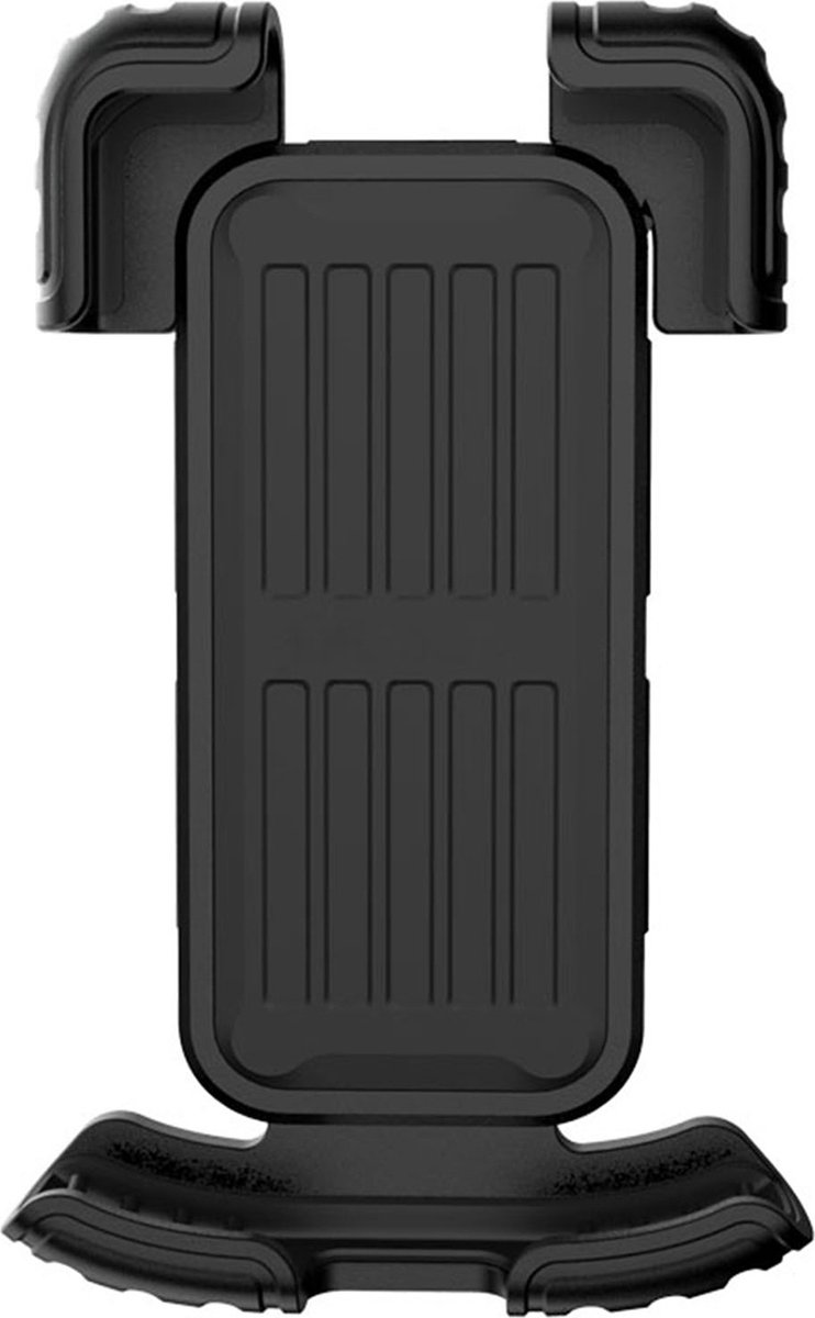 YONO Telefoonhouder met Safety Lock - Motor - Scooter - Brommer - Fiets - GSM Houder - Zwart – foto 2