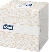 Tork Premium papier mouchoir 2 plis blanc Cub e21x20 cm ds à 3000 mouchoirs (30x100) (140278)