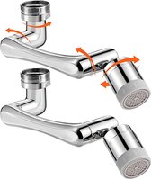 waterbesparend opzetstuk voor kraan (roestvrij) kraan opzetstuk / kraan opzetstuk - faucet attachment - Crane extension