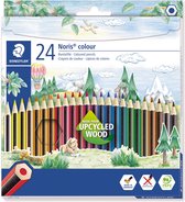 Crayons de couleur Staedler Noris Colour, boîte à suspendre avec 24 pièces de couleurs assorties 5 pièces