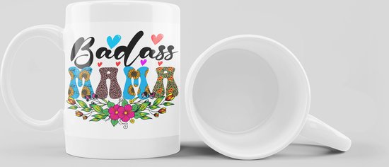 Mok Badass mama -best mom forever - Beste moeder ter wereld - liefde