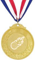 Akyol - volleybal medaille goudkleuring - Volleybal - volleyballers - leuk kado voor iemand die van volleybal houd