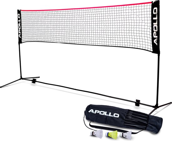 Filet de badminton et filet de volley Apollo 300cm, 400cm, 500cm