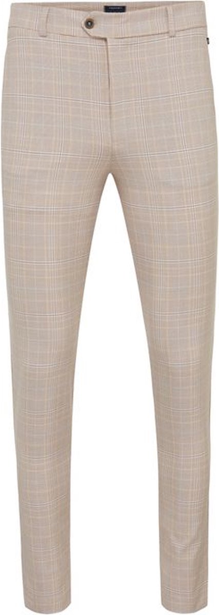 Tresanti ACERENZA Trouser with subtle check Light brown (TRPAHA104 - 401)