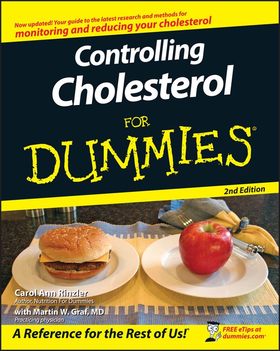 Controlling Cholesterol For Dummies - cover