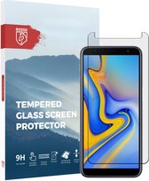 Rosso 9H Tempered Glass Screen Protector Geschikt voor Samsung Galaxy J6 Plus | Glasplaatje | Beschermlaag | Beschermglas | 9H Hardheid