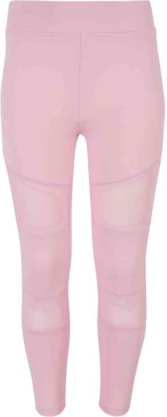 Urban Classics - Tech Mesh Kinder Legging - Kids 158/164 - Roze