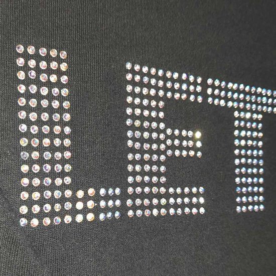 Vêtement Groupe Musique Rock T-shirt Officiel The Beatles Let It Be - Noir, Coton Doux - Homme Produit Licence Officielle