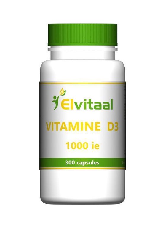 How2behealthy - Vitamine D3 1000 ie - 300 capsules