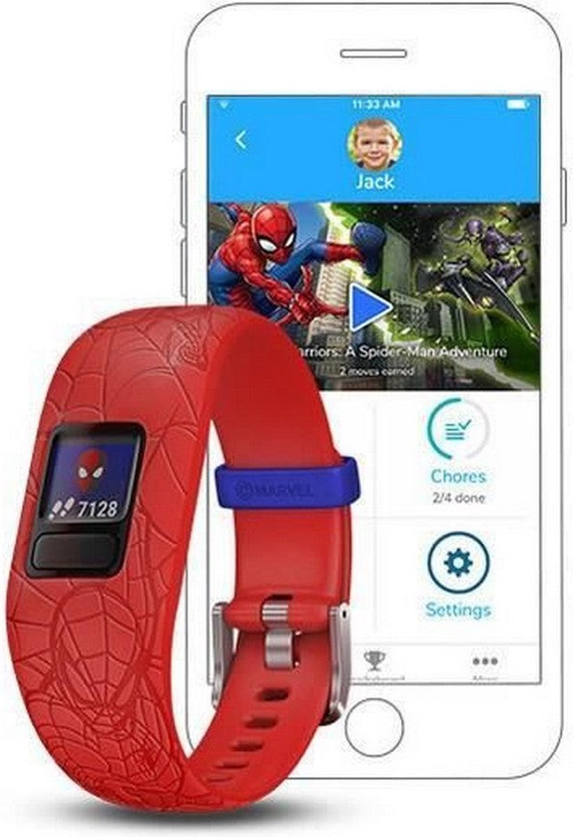 Vivofit jr 2 spider man black hotsell