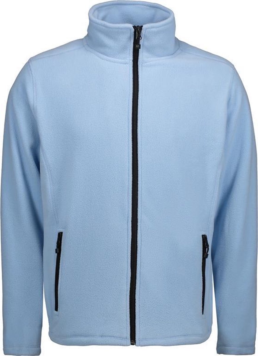 ID Micro fleece Vest Heren Lichtblauw - Maat XL