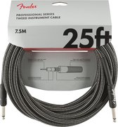 Fender Professional Series Instrument Cable 7.5m (Grey Tweed) - Gitaarkabel