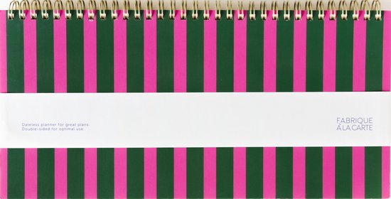 Fabrique Weekplanner - Deskplanner - Stripes