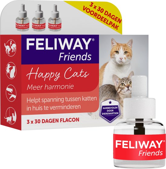 Feliway Friends - Recharge - 3 x 48 ml