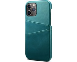 Hoesje geschikt voor Samsung Galaxy A34 5G - Backcover - Pasjeshouder - Portemonnee - Kunstleer - Turquoise
