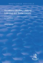 Routledge Revivals- Vocational Studies, Lifelong Learning and Social Values