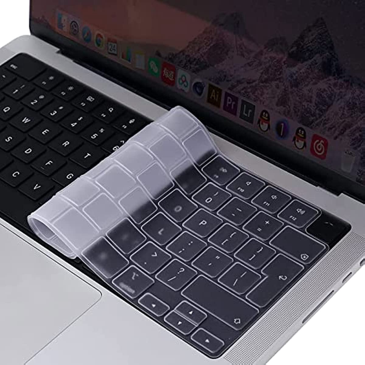 Arabische toetsenbordhoes voor MacBook 2025-2022 Air 13,6 inch, 15 inch