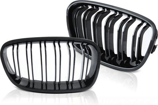 BMW 3 Serie Nieren / Grill Delen Glanzend Zwart Dubbelspijls E36 1991 - 1996 main image 0