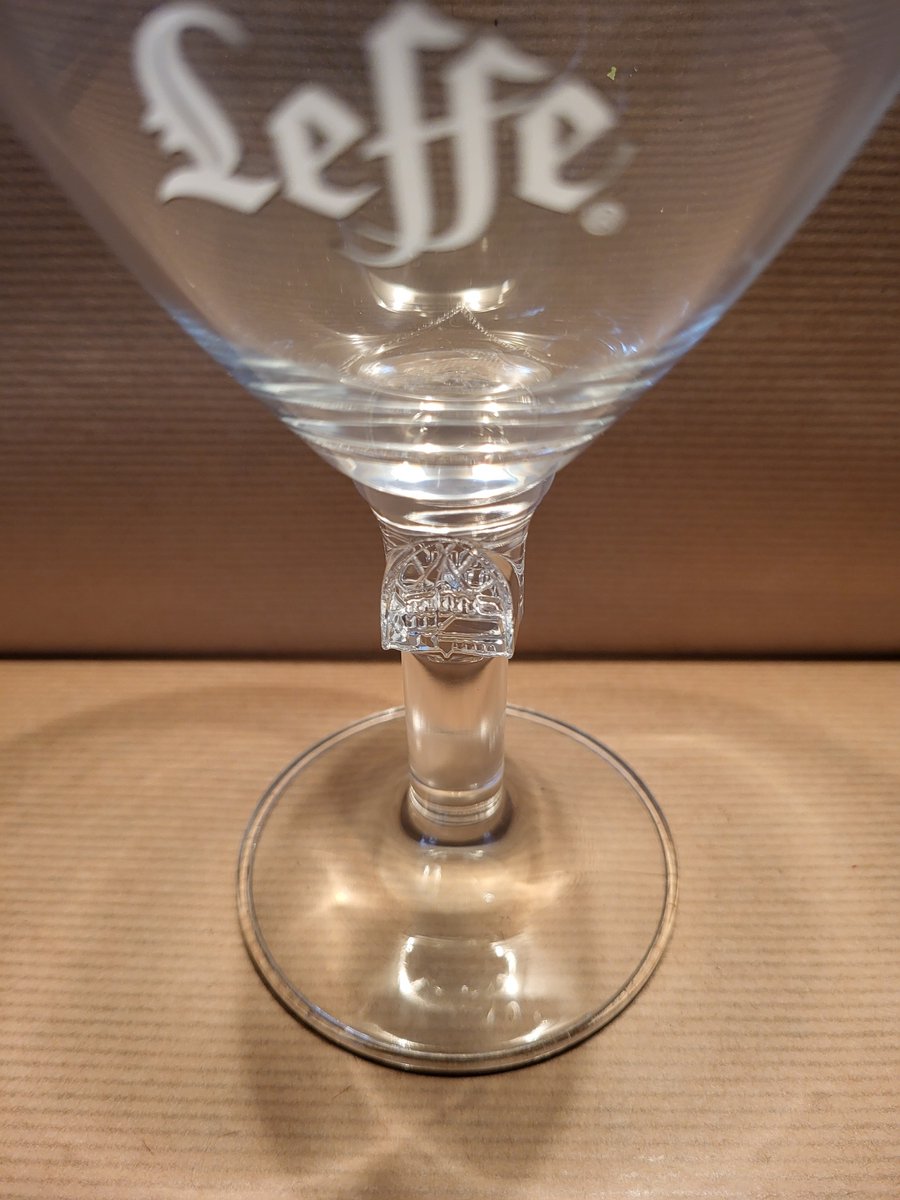 6 verres LEFFE - 33cl - Verres à bière Leffe calice