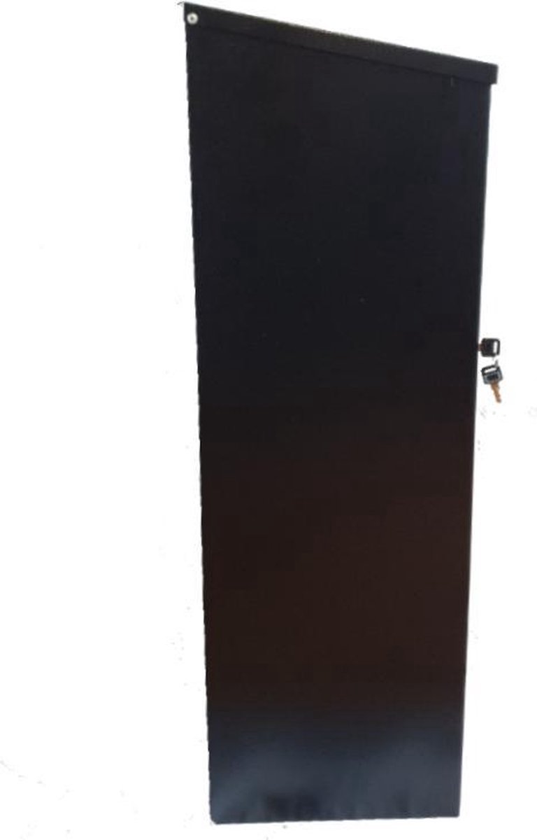 Hand Die Brievenbus Met Een Sleutel Openen Stock Foto - Image of