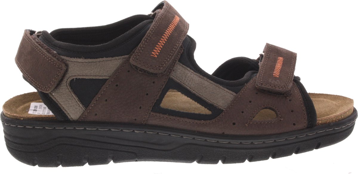 Solidus -Heren – sandalen Bruin