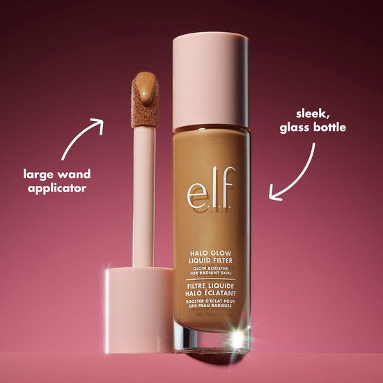 Elf Cosmetics Halo Glow Liquid Filter 5 Medium/ Tan bol