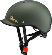 DEMM E-Rider Speed pedelec helm - Elektrische fietshelm - Snorscooter, Snorfiets, E-Bike, Step en Skate helm - vrouwen en mannen - L - Army groen - Gratis helmtas