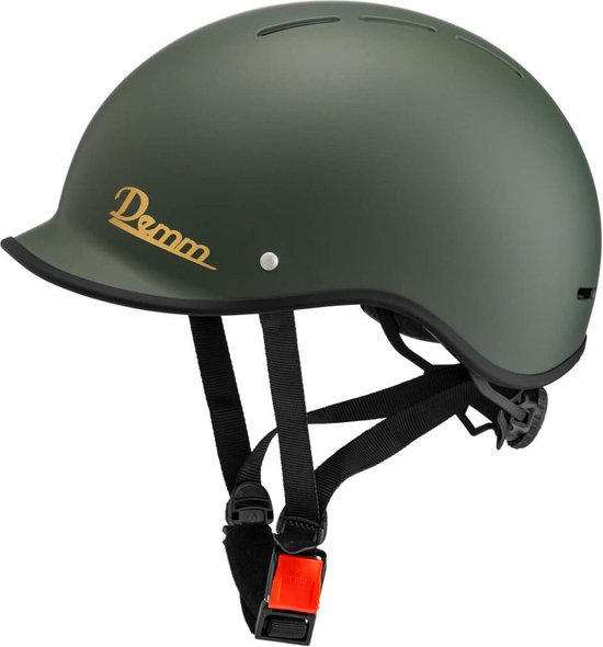 DEMM E-rider cap Army groen - E-bike