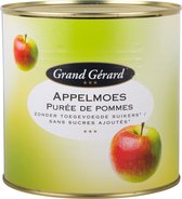 Grand Gérard Appelmoes zonder toegevoegde suiker - Blik 2,6 kilo