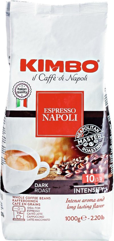 Kimbo koffiebonen espresso Napoli (1kg)
