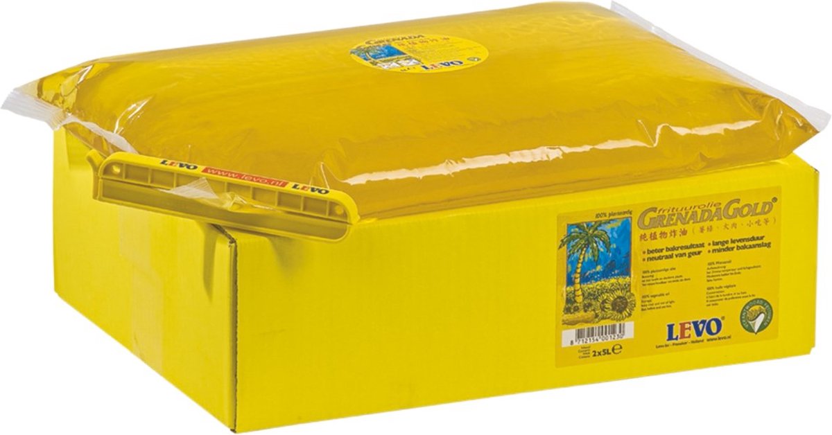 Levo Grenada Gold Frituurolie - 2 x 5 liter