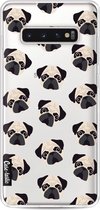 Casetastic Softcover Samsung Galaxy S10 Plus - Pug Trouble