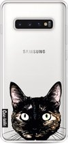 Casetastic Softcover Samsung Galaxy S10 Plus - Peeking Kitty