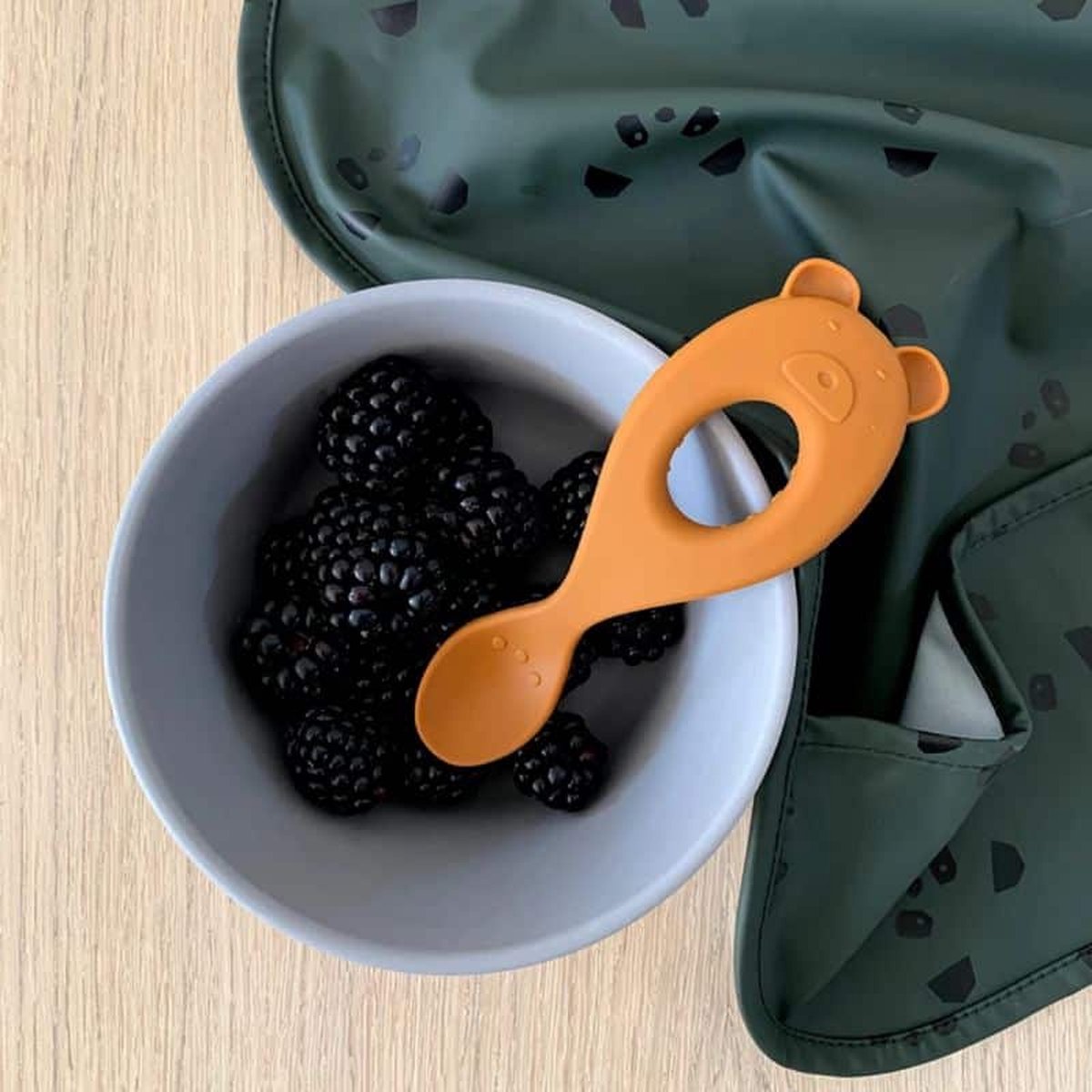 Liewood Lai waterbestendige slab Panda hunter green