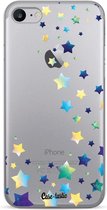 Casetastic Apple iPhone 7 / iPhone 8 / iPhone SE (2020) Hoesje - Softcover Hoesje met Design - Funky Stars Print