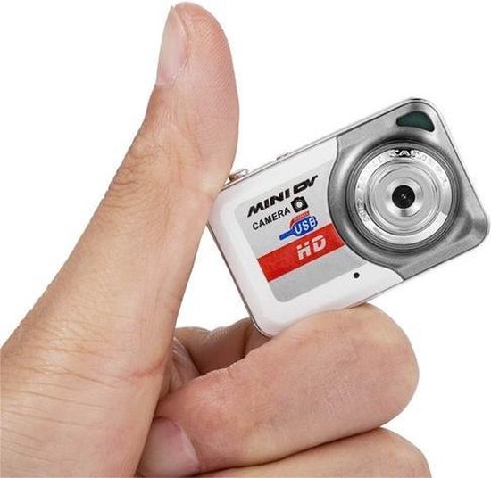 GadgetBay Kleinste digitale camera pocket mini digitale camera cadeau  gadget - Wit | bol.com