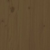 vidaXL - Bureau - met - kastjes - 135x50x75 - cm - massief - grenenhout - honingbruin