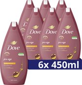 Dove Pro Age Douchegel - 6 x 450 ml - Voordeelverpakking