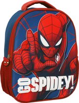 Sac à dos SpiderMan 3D, Go Spidey - 32 x 26 x 10 cm - polyester EVA