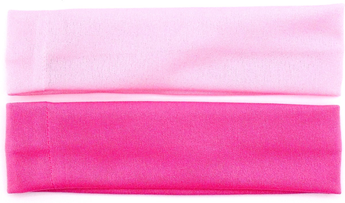 Haarband roze-lichtroze klein