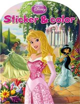 Princessen sticker & color boek