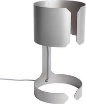 QAZQA waltz - Design Grote tafellamp - 1 lichts - H 420 mm - Staal - Woonkamer | Slaapkamer