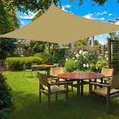 Zonnezeil - 2 x 3 m - Schaduw Zeil - Zonnescherm - Schaduwdoek - Rechthoekig - Waterdicht Zonwering met UV-bescherming - voor Tuin, Balkon, Terras, Camping