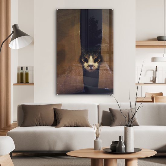 MuchoWow® Peinture sur Verre - Coucou - 60x90 cm - Peintures sur Verre Acrylique - Photo sur Glas